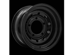 LRC5018-MOD - Steel Modular Wheel in Black - 16" X 7" - Will Fits Defender, Discovery 1 and Range Rover Classic - Available as a Single Wheel, Set of Four and Set of Five Off Set