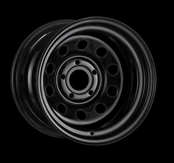LRC5037 - Black Modular Steel Wheel - 15 x 10 (Off Set - 32) For Discovery 2 (1998-2004) and Range Rover P38