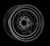 LRC5038 - Black Modular Steel Wheel - 16 x 8 (Off Set + 25) For Discovery 2 (1998-2004) and Range Rover P38 ET25