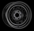 LRC5042 - Black Modular Steel Wheel - 18 x 8 with Zero Off Set - Will Also Fit For Defender, Discovery 1 and Range Rover Classic