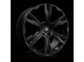 LRC5052 - Hawke Spirit Alloy Wheel in Matt Black - 22" - Fits For Range Rover (2002 Onwards), Range Rover Sport and Discovery 3, 4 & 5