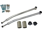 LRC5092 - Defender Heavy Duty Cranked Rear Radius Arms By Terrafirma with Standard Bushes and Fitting Kit - Fits Defender, Discovery 1 and Range Rover Classic