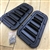 LRC6026 - Fits Defender XS Wing Top Vents in Satin Black - Fits All Defenders From 1983 - 2016