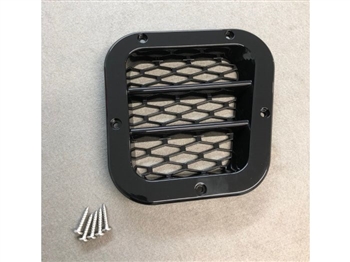 LRC6032RH - Defender XS Right Hand Side Vent in Black Gloss - Fits Defenders From 1994 Onwards