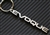 LRC8011 - Key Ring - Evoque Mk 1 Keyring in 2.5 mm Brushed Stainless Steel For Range Rove