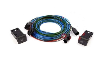 LRC9000.LRC - Fits Defender Front Heated Seat Wiring Kit - Comes With For Genuine Land Rover Switches - For 2007 Onwards Defender