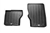LRC9501 - Luxury Rubber Front Set in Ebony with Ingot Land Rover Branding - Left Hand Drive - Set of Two - For Discovery 5, Genuine Land Rover