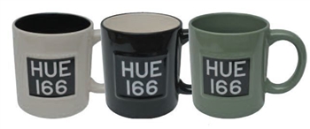 LRCEAHUEG - Mug in Green - Taking Inspiration from the Original Licence Plate For Series I, the HUE 166 For Land Rover (S)