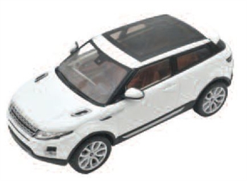 LRDCA3EVOQ - White 3-Door Evoque Mk 1 Model - Collectable and Details Die-Cast 1:43 Model