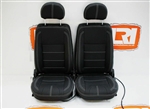 LRI1118 - LRI Full Leather Heated TDCI/Puma Front Seats for Land Rover Defender 90/110