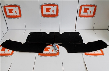 LRI34057 - RHD LT77 Hardura Front Seat Box Rubber Matting for Defender up to 1993
