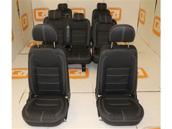 LRI38024 - LRI Puma Seats Leather Interior Kit - Front, Middle & Rear for Defender 110