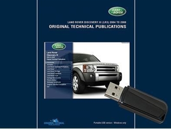 LTP3016USB - Original Technical Publications USB - For Discovery 2005-2009, Discovery 3 - Land Rover
