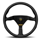 M11111783511L - Fits Defender Momo Mod.78 Steering Wheel in Black Leather - 350mm Sports Wheel