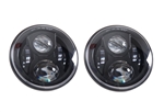 MD-J608 - Def Black Crystal LED Headlights Pair RHD (S)