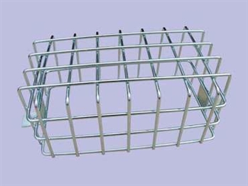 MRC316.L - Rear Galvanised Lamp Guard - Mesh Style - Sold as Single - For Defender and Series
