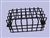 MRC316P - Rear Black Plastic Coated Lamp Guard - Mesh Style - Sold as Single - For Defender and Series