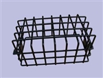 MRC316P - Rear Black Plastic Coated Lamp Guard - Mesh Style - Sold as Single - For Defender and Series