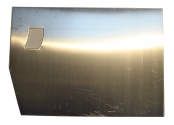 MRC4121SKIN - RH Lightweight door bottom Skin Aluminium