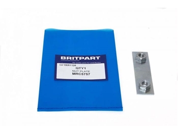 MRC5757 - Bracket, Nut and Weldplate for Defender Rear Crossmember