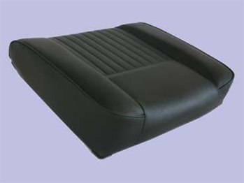 MRC6980 - Deluxe Outer Seat Base for Series Land Rover in Black Vinyl