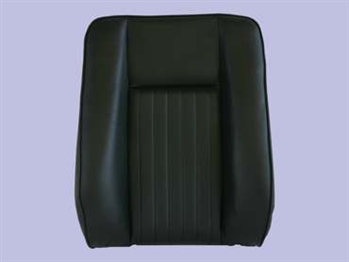 MTC3181 - Deluxe Centre Seat Back for Series Land Rover in Black Vinyl