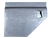 MTC3231 - Galvanised Left Hand Early 110 Second Row Split Door Bottom for Land Rover Series No Lock Hole SPECIAL ORDER(S)
