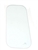 MTC3476 - Rear End Quarter Glass for Land Rover Series and Early Defender (up to EA Chassis Number) - 5mm Glass