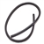 MTC4994 - Rubber Inner Seal Between Windscreen Frame and Roof Top Def 83-16 (S)