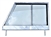 MTC5382G-GALV - GLAZED Galvanised For Series 3 Door Top Right Hand (S)