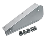 MUC3986SS.M - For Defender 90 Rear Right Hand Mudflap Bracket - Fits 90 Vehicles Only - In Stainless Steel