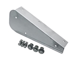 MUC3987SS.M - For Defender 90 Rear Left Hand Mudflap Bracket - Fits 90 Vehicles Only - In Stainless Steel