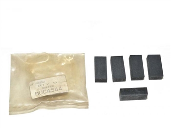 MUC4544 - Long Rubber Buffer for Lever Style Check Strap on Fits Defender Safari End Door - Priced Individually