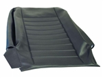 MUC8414 - Black Vinyl Front Seat Back Cover for Land Rover Defender - As Fitted from 1985-1989