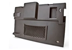 MUD-0011-B-AM - Defender Rear Door Card in Black By Mud Uk - Tailgate Door Card for Defenders up to 2002 - Comes Complete with Net