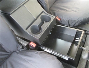 MUD-0032 - Cubby Box Sliding Locker for Land Rover Defender - By Mud Stuff - Additional 11 Litres of Storage Space