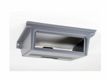 MUD-0039 - Mud Stuff Radio Housing for Land Rover Defender in Light Grey - Din Cut Out