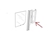 MWC4725.LRC - Rear Side Door Quarter Glass - Fits from 1986 Onwards - Tinted Glass - 4mm - For Right or Left Side - Genuine for Land Rover