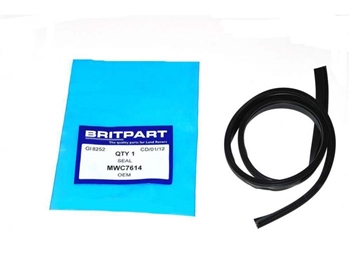 MWC7614 - Upright Seal on Draught Rail for Land Rover Defender Sliding Windows - Fits up to 2001