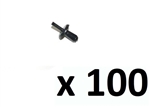 MWC9918PMA.W - Quantity x 100 for Defender Eyebrow Wheel Arch Clips / Rivets - Fits from 2006 Onward