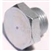MYB100040L - Blanking Plug for V8 Discovery 2 Exhaust - Plug for Catalyst - Genuine Land Rover