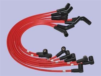 NGC103740-810RED - Britpart Silicone Ignition Leads in RED - For Range Rover 4.0 & 4.6 1999 Onwards & Discovery 2 V8