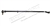 NRC3226 - Full Drag Link Assembly for Discovery 1 and Range Rover Classic up to JA018174 Chassis Number