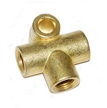 NRC4251.AM - Brake Pipe 'T' Piece Connector for Multiple Fits Land Rovers and Range Rover Classic