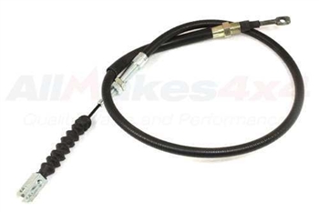 NRC5088.AM - Fits Defender Handbrake Cable - Rod Operated up to 1994 (LA Chassis Number) - Right Hand Drive