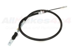 NRC5089.AM - Fits Defender Handbrake Cable - Rod Operated up to 1994 (LA Chassis Number) - Left Hand Drive