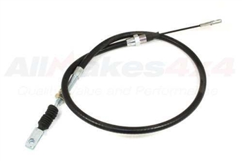 NRC5089.AM - Fits Defender Handbrake Cable - Rod Operated up to 1994 (LA Chassis Number) - Left Hand Drive