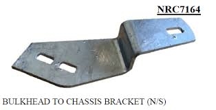 NRC7164G - Bulkhead to Chassis Bracket Near Side Galvanised (S)