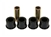 NTC1772PY.AM - Black Poly Bush Kit for Rear Radius Arm / Trailing Arm / Link Bar (Rear of NTC8328 / LR021639 ) for Defender, Discovery and Classic