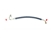 NTC6790.AM - Power Steering Hose for LHD V8 Petrol - Pump to Box - Fits Defender, Discovery 1 and Range Rover Classic